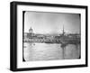 Catania and Mount Etna, Sicily, Italy, Late 19th or Early 20th Century-null-Framed Photographic Print