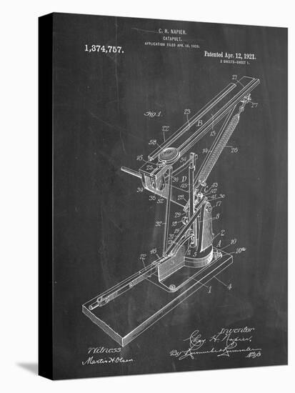 Catapult Patent 1921-null-Stretched Canvas