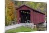 Cataract Covered Bridge over Mill Creek at Lieber, Indiana-Chuck Haney-Mounted Photographic Print