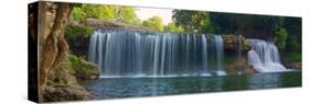 Cataract Falls State Park, Indiana, USA-Anna Miller-Stretched Canvas