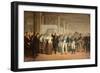 Cataract Operation Performed by Guillaume Dupuytren (1777-1835)-French-Framed Giclee Print