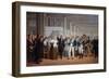 Cataract Operation Performed by Guillaume Dupuytren in the Presence of King Charles X-null-Framed Giclee Print