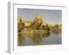 Cataracts, white water rapids on Nile River, Egypt-English Photographer-Framed Giclee Print