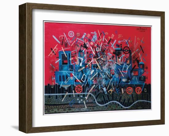 Catastrophe, 1974-Tamas Galambos-Framed Giclee Print