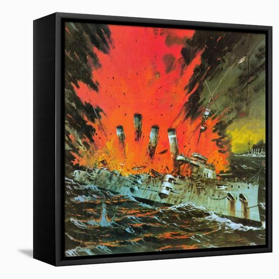 Catastrophe Off Coronel-Graham Coton-Framed Stretched Canvas