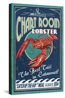 Cataumet, Cape Cod, Massachusetts - Chart Room Lobster-Lantern Press-Stretched Canvas