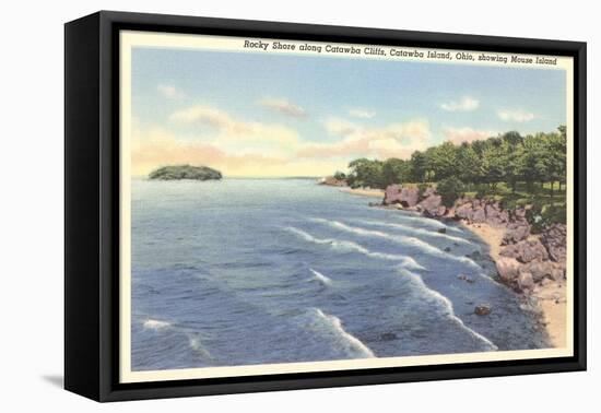 Catawba Cliffs, Catawba Island, Cleveland, Ohio-null-Framed Stretched Canvas