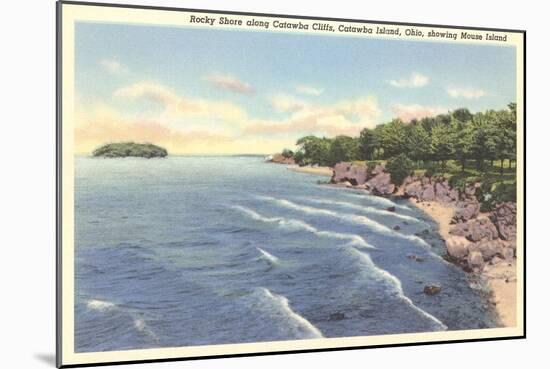 Catawba Cliffs, Catawba Island, Cleveland, Ohio-null-Mounted Art Print