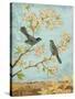 Catbirds & Blooms-Pamela Gladding-Stretched Canvas