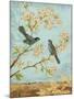 Catbirds & Blooms-Pamela Gladding-Mounted Art Print