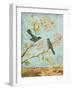 Catbirds & Blooms-Pamela Gladding-Framed Art Print