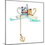 Catboat-Deborah Faenza-Mounted Giclee Print