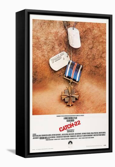 Catch-22-null-Framed Stretched Canvas