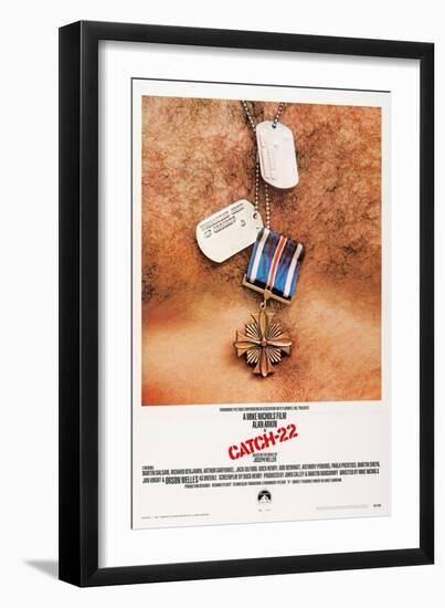 Catch-22-null-Framed Art Print