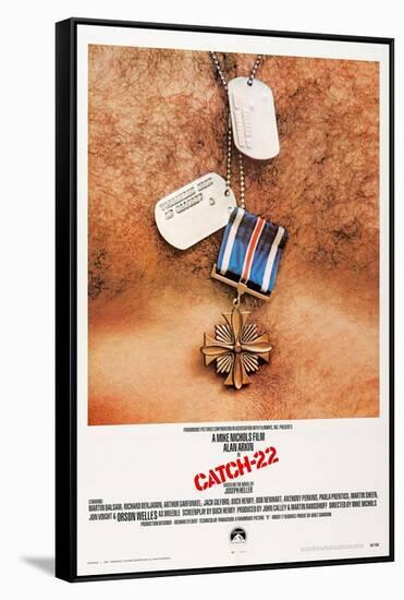Catch-22-null-Framed Stretched Canvas