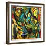 Catch Me If You Can-Martin Kalhoej-Framed Art Print