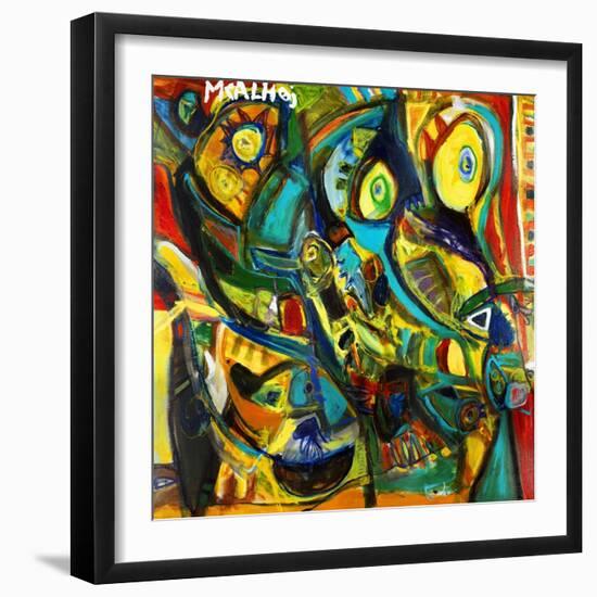 Catch Me If You Can-Martin Kalhoej-Framed Art Print