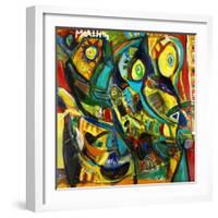 Catch Me If You Can-Martin Kalhoej-Framed Art Print