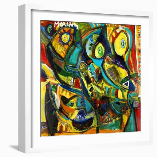 Catch Me If You Can-Martin Kalhoej-Framed Art Print