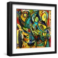 Catch Me If You Can-Martin Kalhoej-Framed Art Print