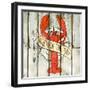 Catch of the Day Square-null-Framed Premium Giclee Print