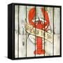 Catch of the Day Square-null-Framed Stretched Canvas