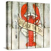 Catch of the Day Square-null-Stretched Canvas