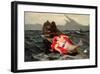 Catch of the Day-Barry Kite-Framed Art Print