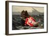 Catch of the Day-Barry Kite-Framed Art Print