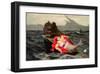 Catch of the Day-Barry Kite-Framed Premium Giclee Print