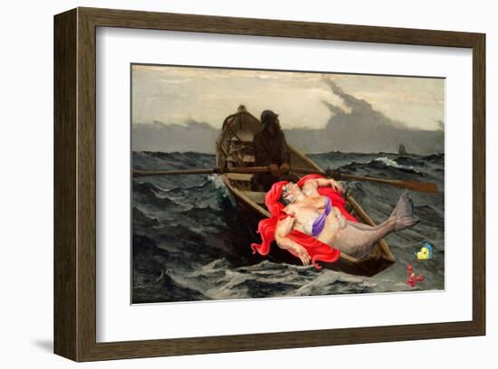 Catch of the Day-Barry Kite-Framed Premium Giclee Print