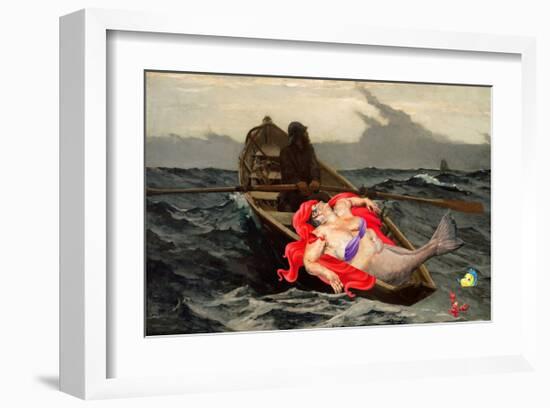 Catch of the Day-Barry Kite-Framed Premium Giclee Print