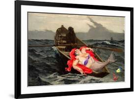 Catch of the Day-Barry Kite-Framed Art Print