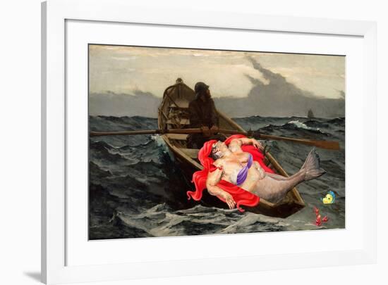 Catch of the Day-Barry Kite-Framed Art Print