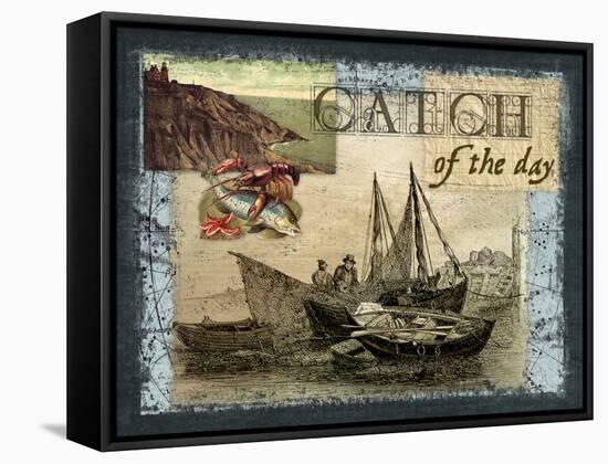 Catch of the Day-Kate Ward Thacker-Framed Stretched Canvas