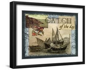 Catch of the Day-Kate Ward Thacker-Framed Giclee Print