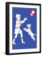 Catch the Ball-Julia Letheld Hahn-Framed Art Print