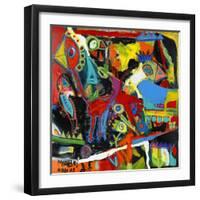 Catch the Bird-Martin Kalhoej-Framed Art Print