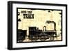 Catch the Train-emirsimsek-Framed Art Print