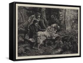 Catching a Poacher-Basil Bradley-Framed Stretched Canvas