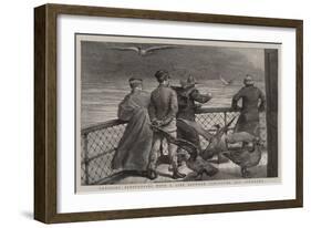 Catching Albatrosses with a Line Between Vancouver and Yokohama-null-Framed Giclee Print