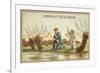 Catching Crayfish-null-Framed Giclee Print