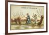 Catching Crayfish-null-Framed Giclee Print