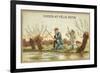 Catching Crayfish-null-Framed Giclee Print