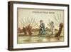 Catching Crayfish-null-Framed Giclee Print