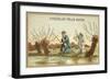 Catching Crayfish-null-Framed Giclee Print