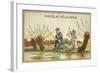 Catching Crayfish-null-Framed Giclee Print