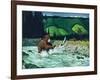 Catching Salmon-Bruce Bontrager-Framed Giclee Print