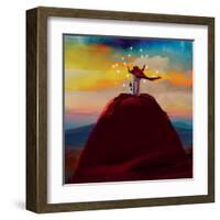 Catching Stars-Nancy Tillman-Framed Art Print