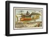 Catching the Paris-Bordeaux Airbus-Jean Marc Cote-Framed Photographic Print